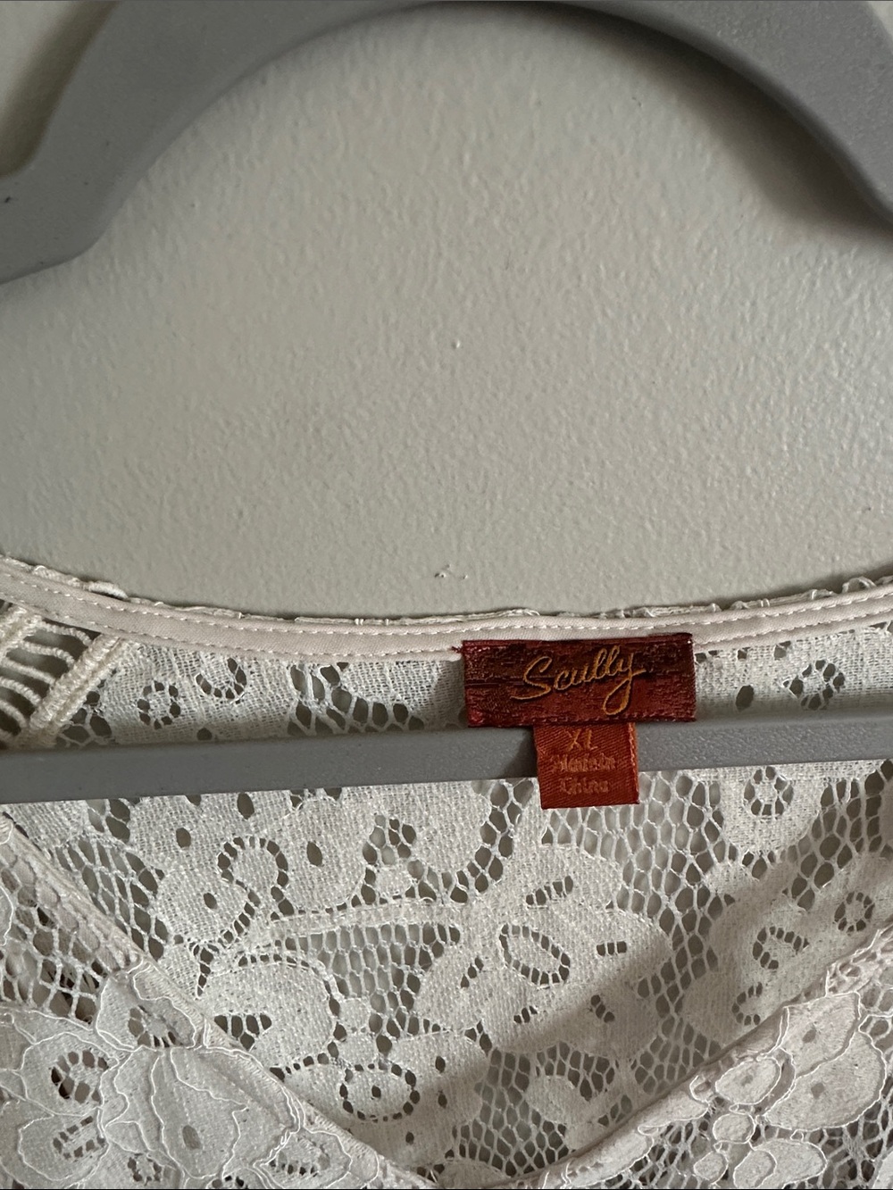 Scully Cream Lace Midi Dress - Picture 10 of 11
